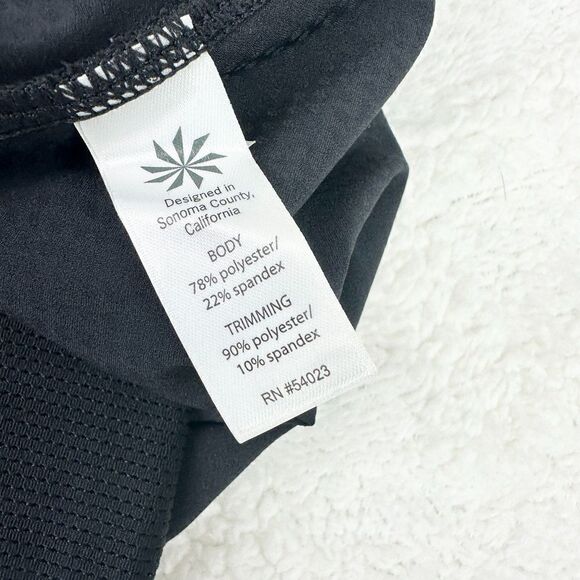 Athleta Dobby Be Free Skort Skirt Size XS Black Tennis Running Athletic - Picture 8 of 8